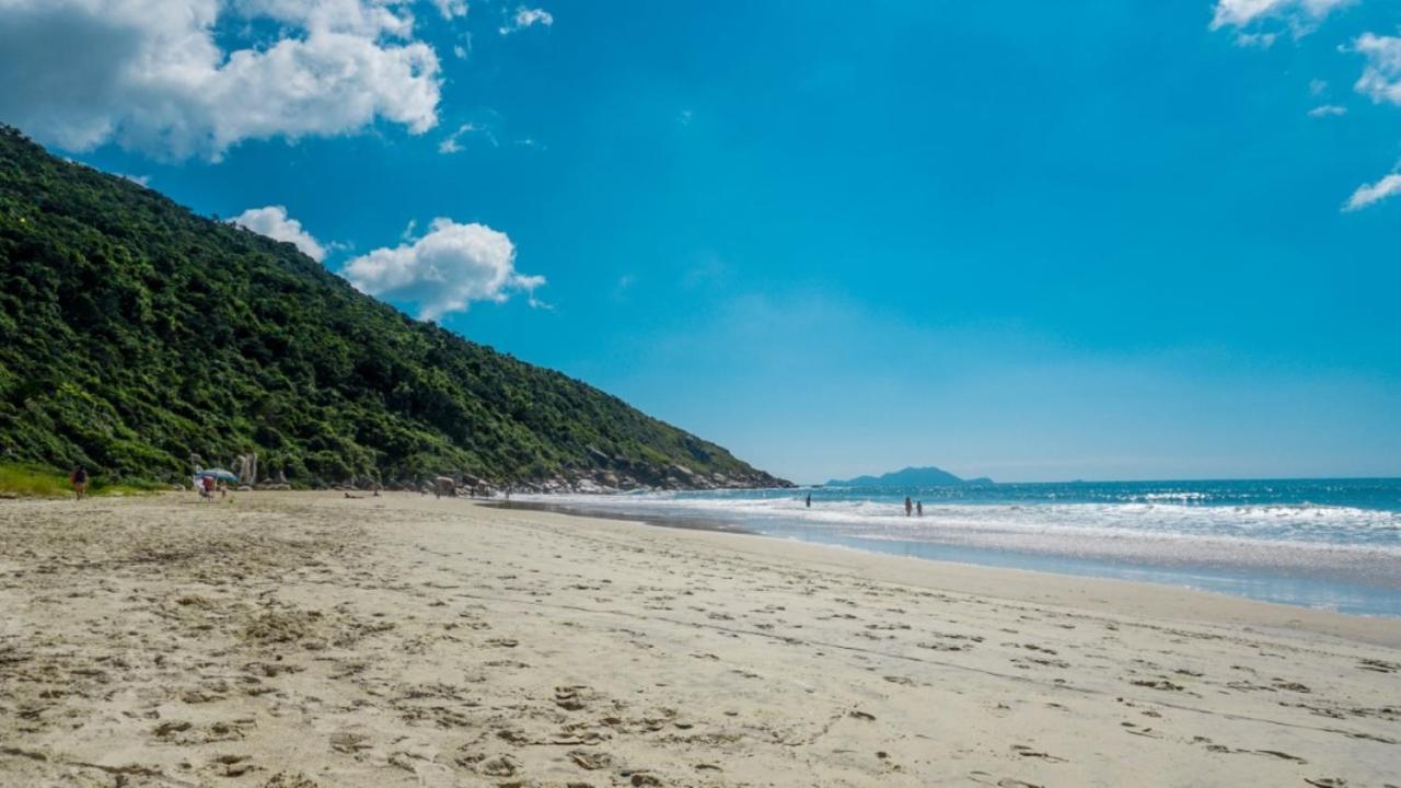 Villa Giardino - Condominio De Frente Para O Mar - Piscina, Quadra Esportiva, Churrasqueira - 5 Pessoas Florianópolis Kültér fotó