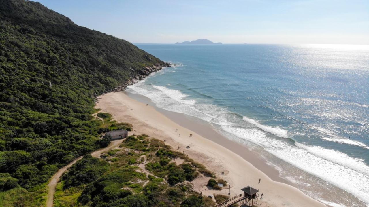 Villa Giardino - Condominio De Frente Para O Mar - Piscina, Quadra Esportiva, Churrasqueira - 5 Pessoas Florianópolis Kültér fotó